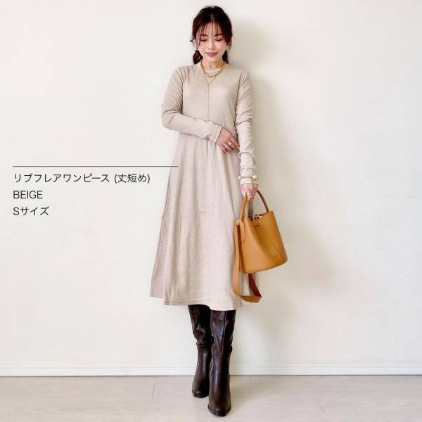 「やっぱりこれ、イイ」♡【ユニクロ】1枚でも可愛い♡「優秀ワンピース」