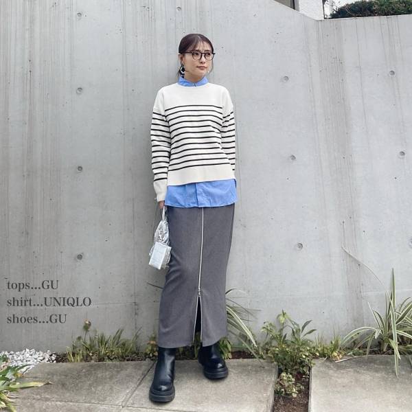 「神スカート」やっと「出会えました」【GU】の”バズりスカート”「プチプラとは思えない」クオリティです♡