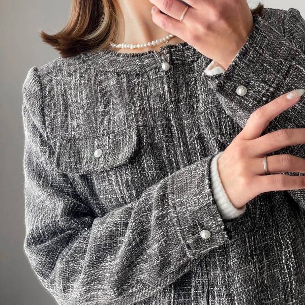 卒入学はこれで決まり♡【aquagarage】の”ツイードジャケット”が全ママに推せる…！