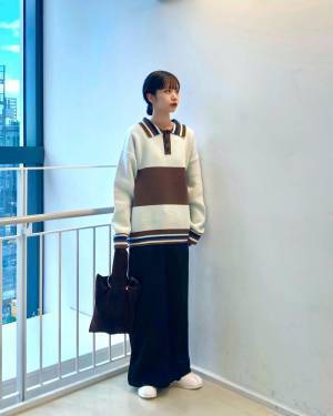 春コーデの主役に♡ オシャレさん注目！ 買い足しておきたい【ニットポロ】