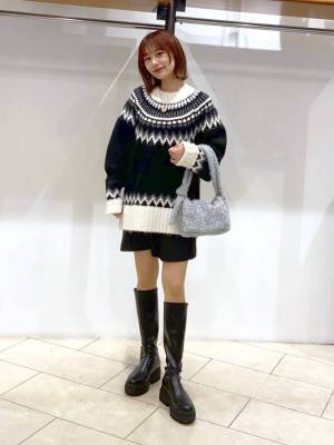 今季取り入れたい！ 可愛くてテンションが上がる♡【ニットバッグ】