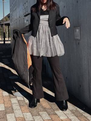 《着回し抜群！？》「グッとお洒落に見える」♡【GRL】の”チュールビスチェ”着回しコーデ3選！