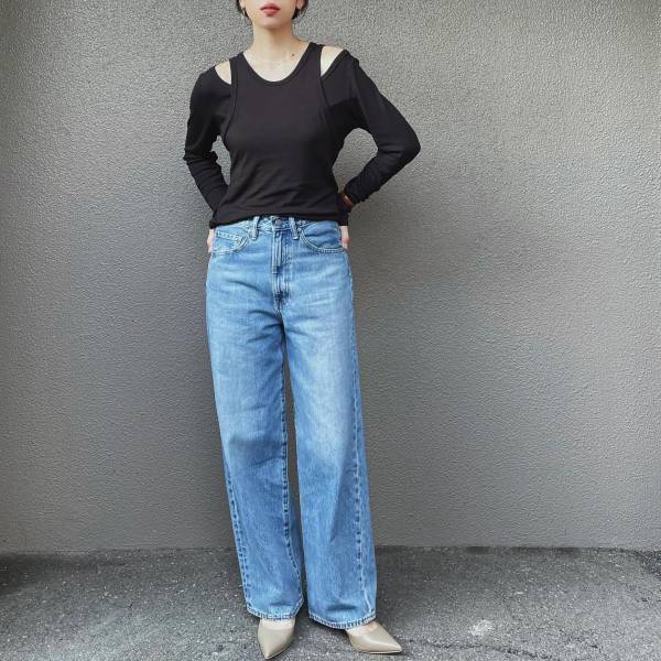 本当にプチプラですかッ！？【GU】シルエットもトレンド感も◎「優秀デニム」