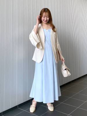 今季、絶対に真似したい！！ 【アイボリージャケット】を使った「春っぽコーデ」が可愛い♡