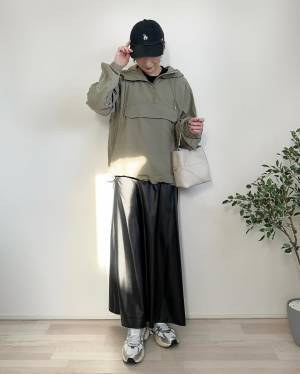 コスパ最高じゃん♡♡【しまむら】今から長ーく使い倒せる♡「アノラックパーカー」