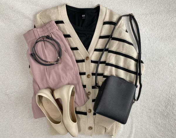 《大人に着こなすポイント教えます！》「春にぴったり」な【しまむら】の“ボーダーカーディガン”着こなし3選♡