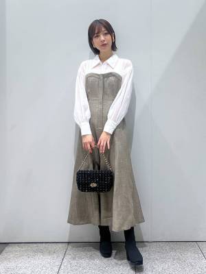 これで上級者見え！？ 今春こそ取り入れたい♡ 新作【ドッキングワンピ】