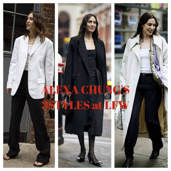 永遠のスタイルアイコン！アレクサ・チャンLFW最新コーデ３選【ロンドンSNAP】