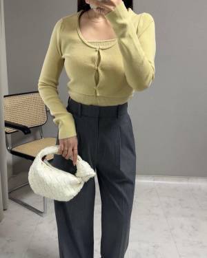 コレは「大好物」♡「アラサーも着れる」【GU】の「単品使いも万能」な”セットトップス”がお得すぎるーっっ！