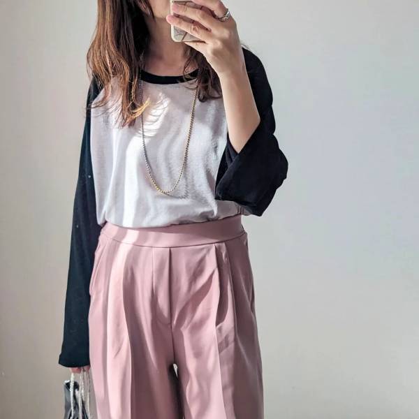 1着で即今っぽ♡【しまむら】ほんのり透け感がたまらなく可愛い♡「シアートップス」