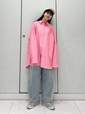 1枚あれば無敵かもッ！！冬 → 春を乗り切る♡【カラーシャツ】が買い！