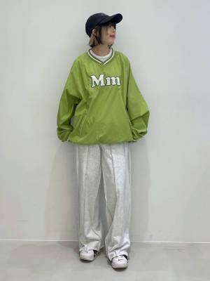 トレンド感、溢れまくり！【ALAND】スポーティーでおしゃれ♡「ロゴトップス」