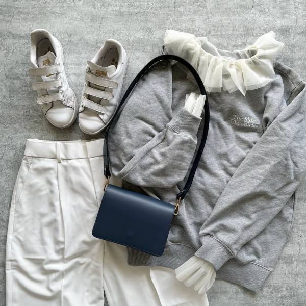 ＜ずーーーっと狙ってた♡＞どんなコーデにも「なじむ優秀なアイテム」【ユニクロ】で「話題」の新色”タックワイドパンツ”でコーデ組んでみた♡