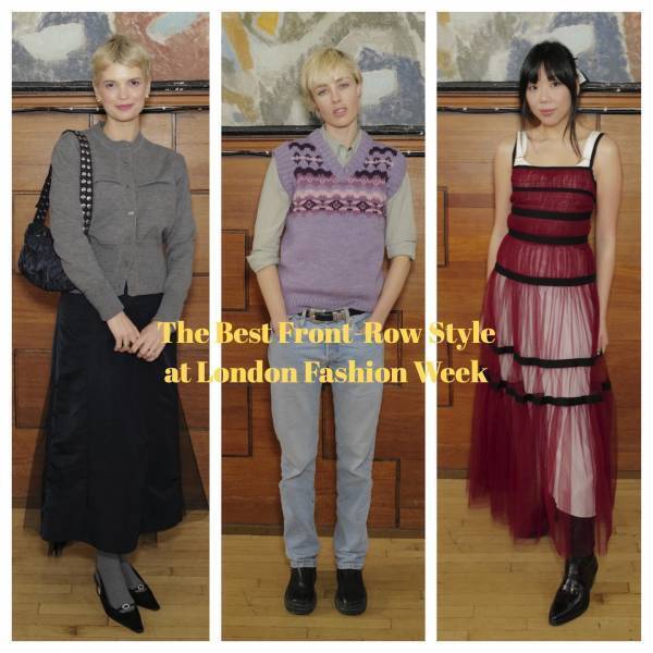 ロンドンFWでチェック！ スタイルアイコン達のフロントロウコーデ３選【ロンドンSNAP】