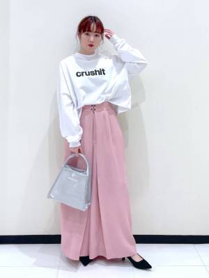 ほんのりピンクで大人可愛く♡ ヘルシーに着こなしたい【春っぽコーデ】