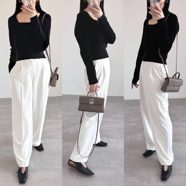 上半身「細見え」しちゃいます♡【GU】のチラッと肌見せできる”カーディガン”でスタイルアップ♡