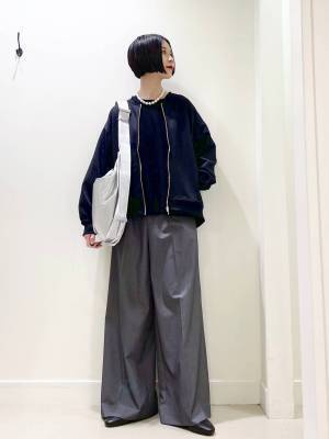 この軽さ、感動級♡【グローバルワーク】春のお出かけにちょうどいい♡「ZIPブルゾン」