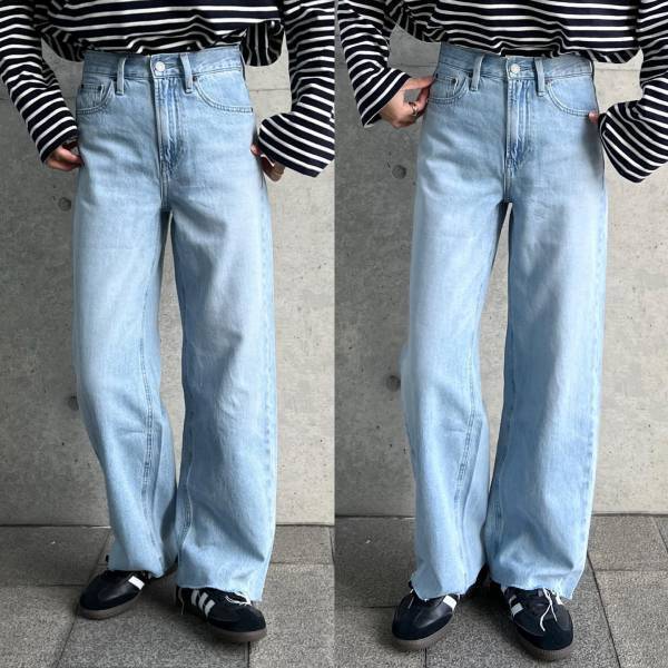 新作が「良すぎました」！！『2色買い』するほどオススメ！【UNIQLO：Ｃ】”新作デニム”が「どこから見ても形綺麗すぎる」