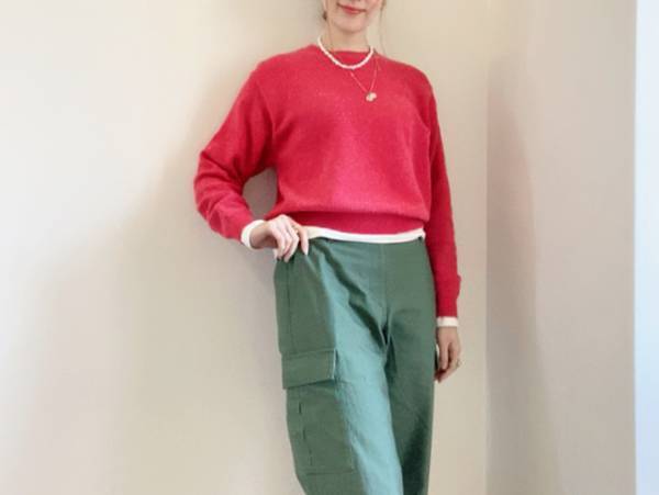 《1枚で何通りも！？》「計算しつくされたサイズ感」♡【ユニクロ】名品の”白ロンT”コーデ3選！