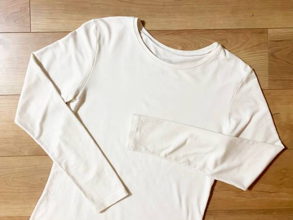 《1枚で何通りも！？》「計算しつくされたサイズ感」♡【ユニクロ】名品の”白ロンT”コーデ3選！