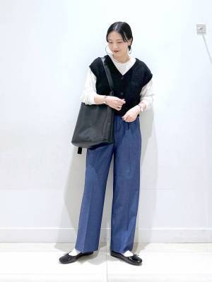 その着方マネさせてーッ！！【グローバルワーク】一点投入で華やか♡「旬ベスト」