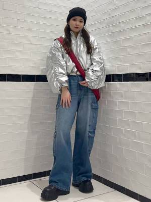 【カーゴ × デニム】って最高♡ 万能パンツで「最旬カジュアルコーデ」