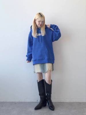 物欲が止まらんッ！！【ALAND】ダメージ加工が激かわ♡「デニムスカート」