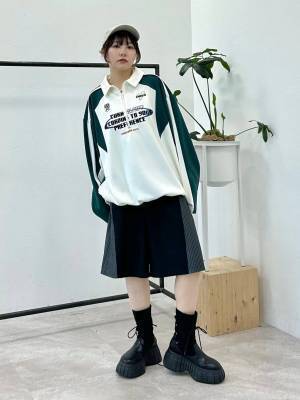 【春の注目アイテム】旬の韓国コーデには「ゲームシャツ」を取り入れて♡