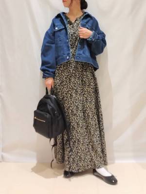 絶対に着たい！ 春のお出かけにぴったり♡【花柄ワンピ】