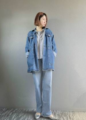 《再販だーー！！》【クラシカルエルフ】春は大人のゆるっと“デニム”でお出かけ♫おすすめコーデ4選♡