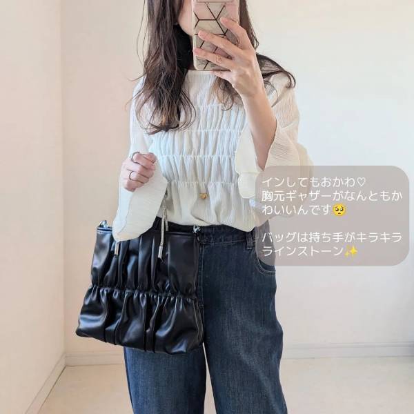 《すっごくお得》「デザインも素材もかわゆー♡♡♡」【しまむら】【Avail】春に着たい！“ホワイトトップス”2選！