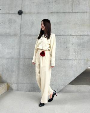 「足長見えする」♡ 1枚あると年中活躍する【ユニクロ】キレイに穿ける”タックワイドシリーズ”！！