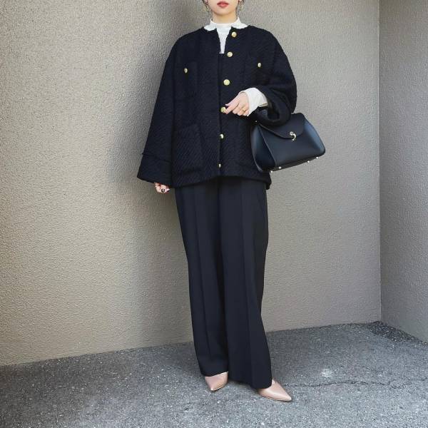 やっぱ最強に可愛い！！ 春コーデに取り入れたい♡【ツイードジャケット】