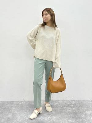 ＜絶妙カラーで可愛いっ♡＞【グローバルワーク】オンオフ使える「春ボトムス」