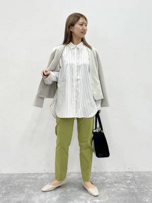 ＜絶妙カラーで可愛いっ♡＞【グローバルワーク】オンオフ使える「春ボトムス」