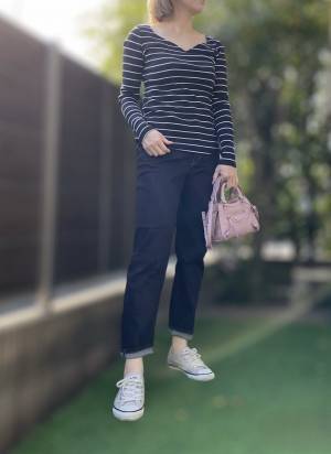 「脚長効果も期待」♡【しまむら】オリジナル”デニム”の「しまデニ」を使った着回しコーデ3選！