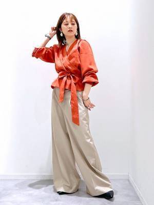 店員さんも、リアルに買った♡【グローバルワーク】美シルエットに惚れる♡「ワイドパンツ」