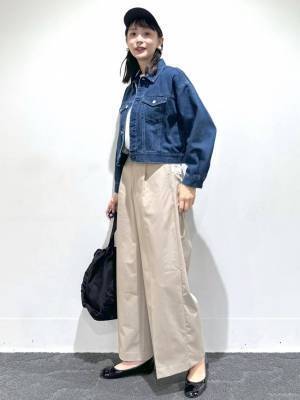 店員さんも、リアルに買った♡【グローバルワーク】美シルエットに惚れる♡「ワイドパンツ」