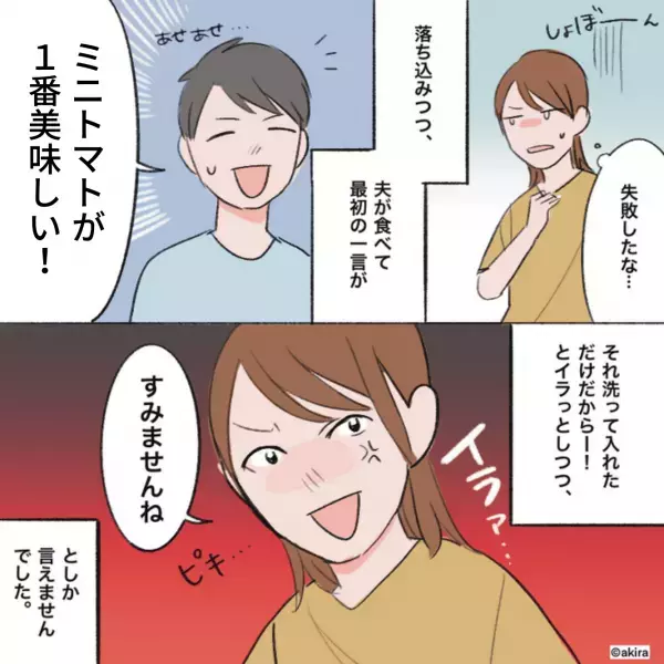 暑い日で…お弁当に大きな保冷剤を入れたら冷え冷えに！？落ち込んでいたら…→”夫の余計な一言”でイラッ…！