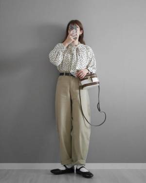 春に映える！【ドット柄】でコーデを華やかに♡