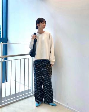 春に映える！【ドット柄】でコーデを華やかに♡