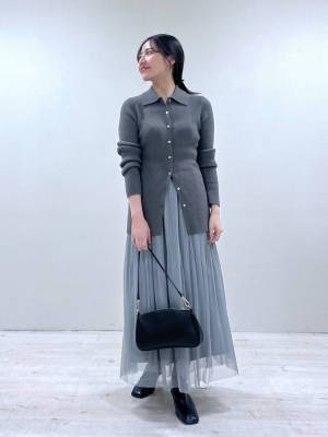 『春モテ』ならこの服でしょ!! ボリューム感がたまらんッ♡【チュールスカート】