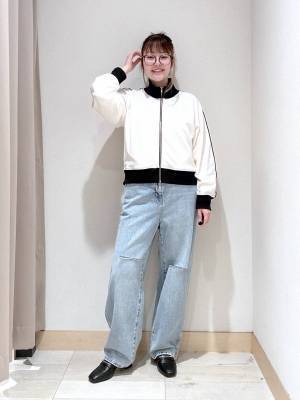 《トレンド最前線!!》【グローバルワーク】スポーティーなのにきれい見え♡「トラックジャケット」