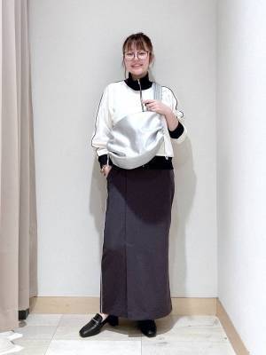 《トレンド最前線!!》【グローバルワーク】スポーティーなのにきれい見え♡「トラックジャケット」