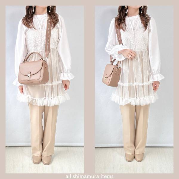 「出会えて感激」1枚でレイヤード上級者見え！？【しまむら】「久しぶりに一目惚れ」した”新作トップス”が可愛すぎる♡