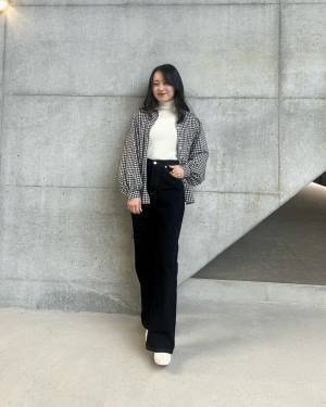 「着心地100点」で夏まで使える◎【UNIQLO：C】袖ぽわんが可愛すぎる”ギンガムチェック”コーデ♡