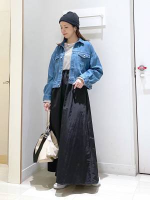 「着心地バツグン」って♡【グローバルワーク】この春着回したい！「デニムジャケット」