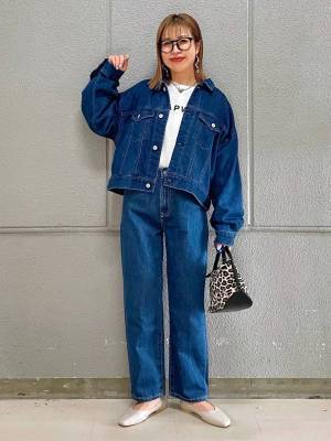 「着心地バツグン」って♡【グローバルワーク】この春着回したい！「デニムジャケット」