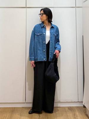 「着心地バツグン」って♡【グローバルワーク】この春着回したい！「デニムジャケット」