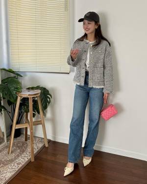 きれいめにもカジュアルにも使える！【最旬アウター】「ツイードジャケット」が可愛い♡